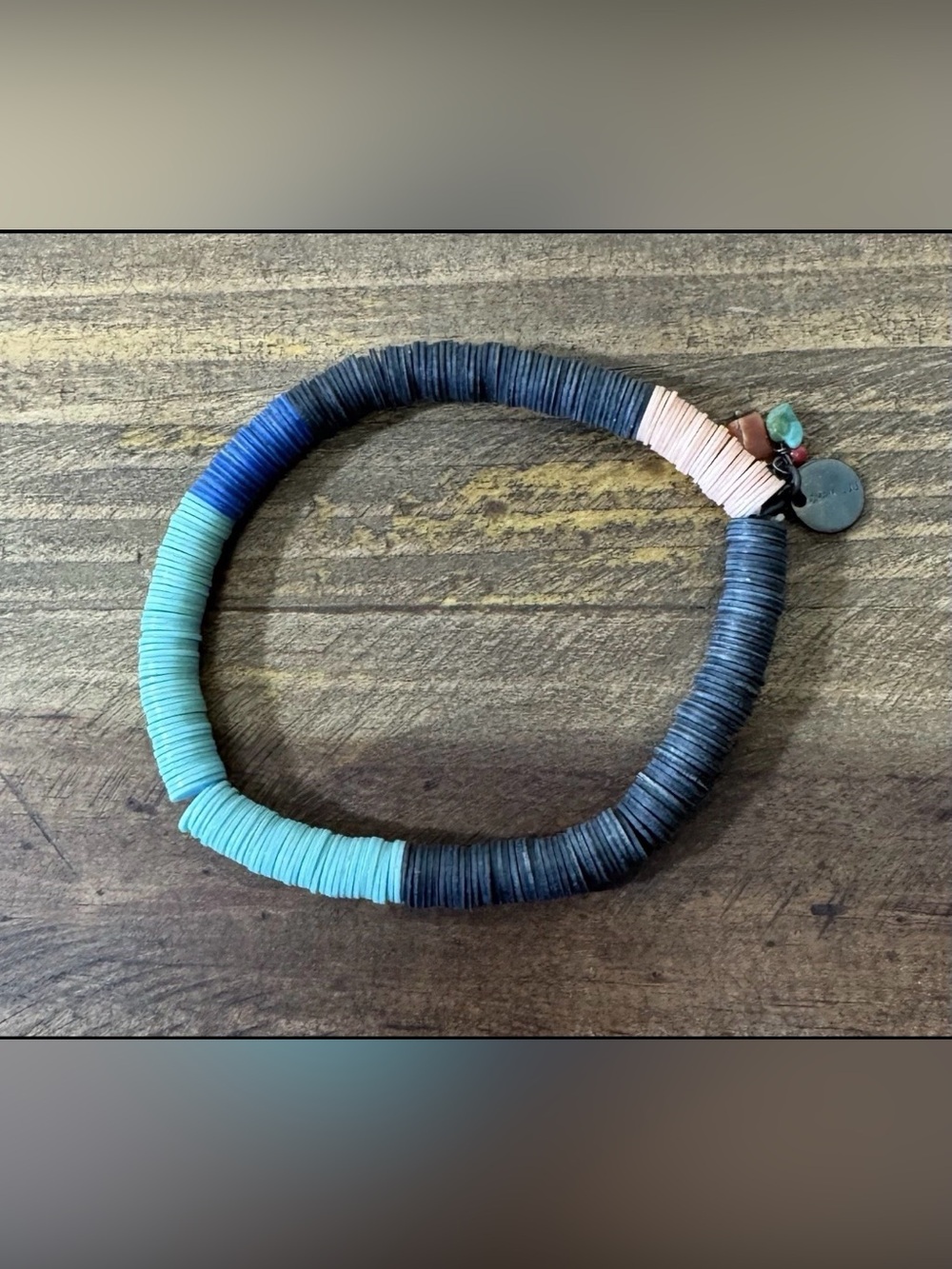 Chan Luu Multicolor Heishi Disc Bead Bracelet